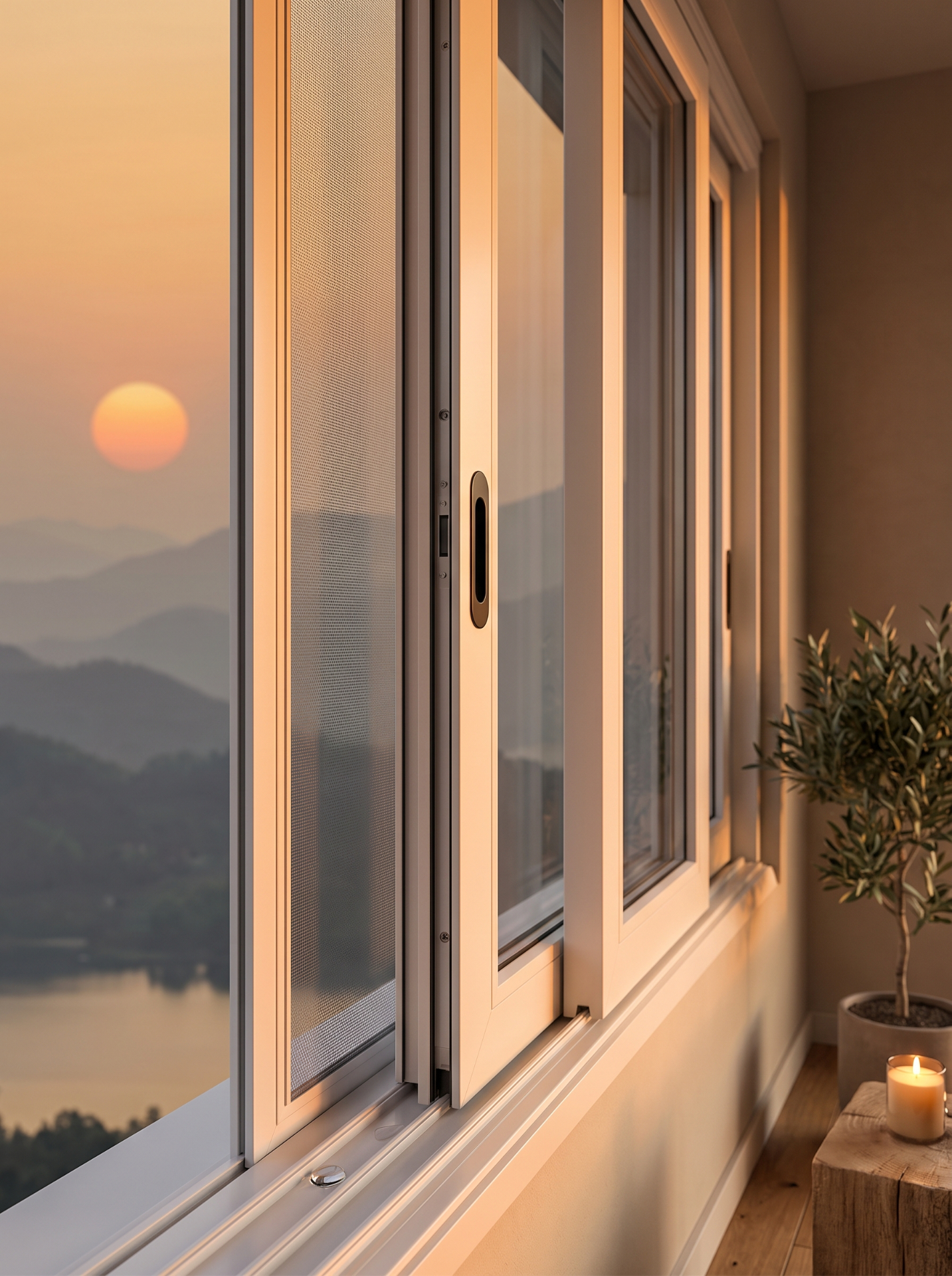 uPVC Sliding Window
